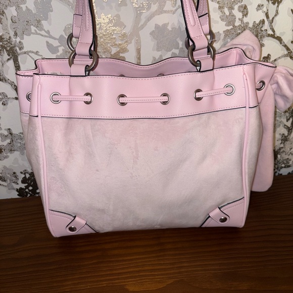 Juicy Couture Light Pink Daydreamer Tote with Silver Accents - Picture 6 of 7